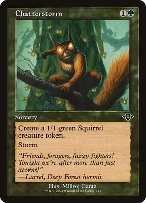 Chatterstorm (Retro Frame) card from Modern Horizons 2