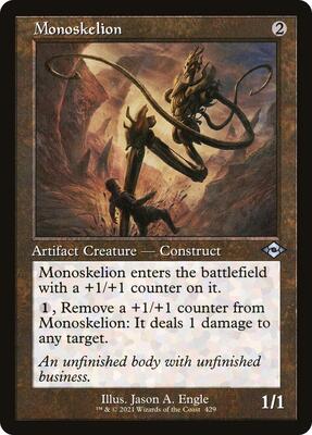 Monoskelion (Retro Frame) card from Modern Horizons 2