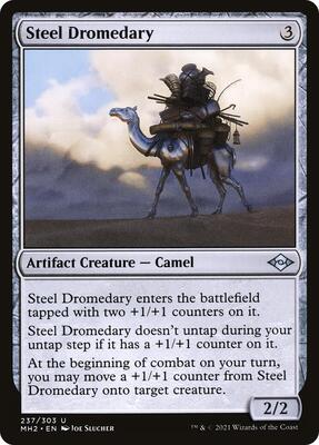 Steel Dromedary card from Modern Horizons 2