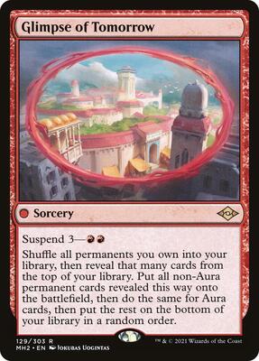 Glimpse of Tomorrow card from Modern Horizons 2