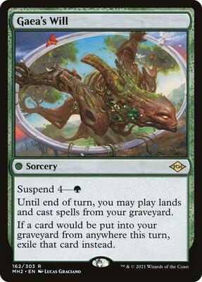 Gaea's Will card from Modern Horizons 2