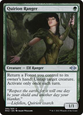 Quirion Ranger card from Modern Horizons 2