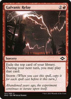 Galvanic Relay card from Modern Horizons 2
