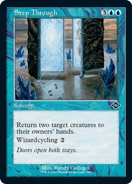 Step Through (Retro Frame) (Foil Etched) card from Modern Horizons 2