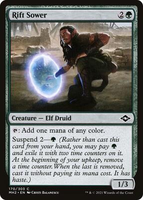 Rift Sower card from Modern Horizons 2