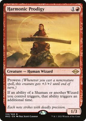 Harmonic Prodigy card from Modern Horizons 2