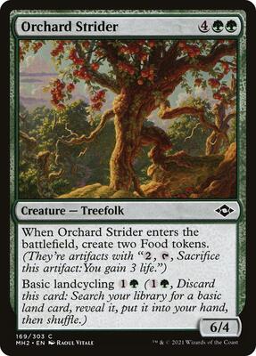 Orchard Strider card from Modern Horizons 2