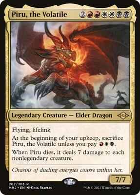 Piru, the Volatile card from Modern Horizons 2