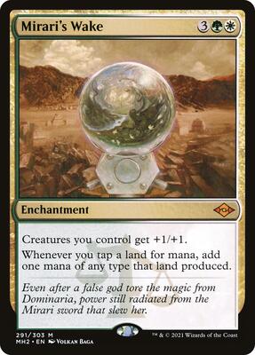 Mirari's Wake card from Modern Horizons 2