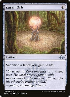 Zuran Orb card from Modern Horizons 2
