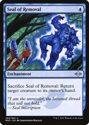 Seal of Removal card from Modern Horizons 2