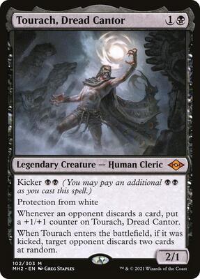 Tourach, Dread Cantor card from Modern Horizons 2