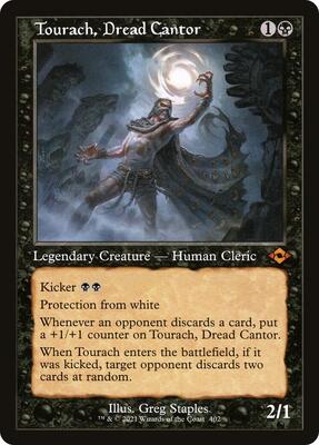 Tourach, Dread Cantor (Retro Frame) card from Modern Horizons 2
