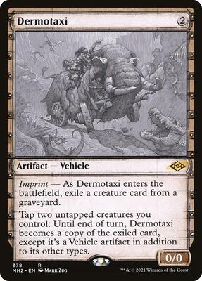 Dermotaxi (Showcase) card from Modern Horizons 2