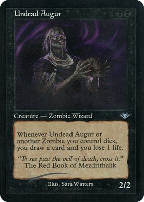 Undead Augur (Retro Frame) (Foil Etched) card from Modern Horizons