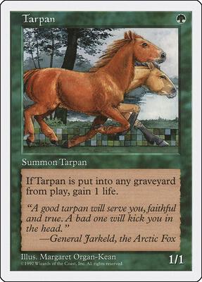 Tarpan card from Fifth Edition