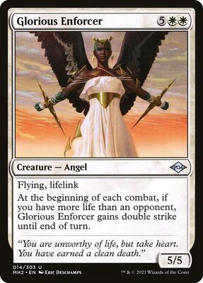 Glorious Enforcer card from Modern Horizons 2
