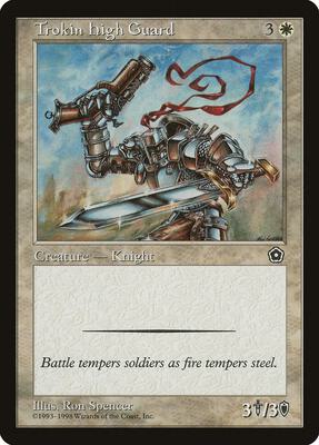 Trokin High Guard card from Portal Second Age