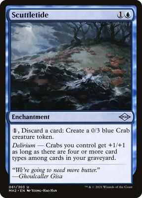 Scuttletide card from Modern Horizons 2