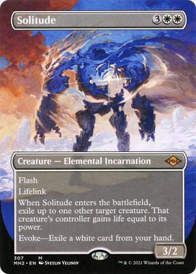 Solitude (Borderless) card from Modern Horizons 2