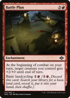 Battle Plan card from Modern Horizons 2