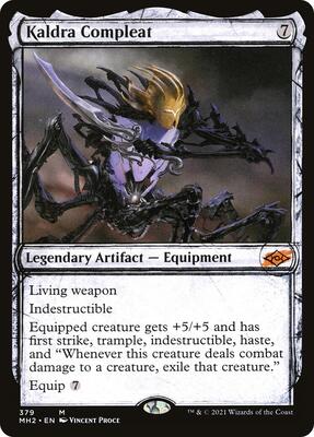 Kaldra Compleat (Showcase) card from Modern Horizons 2