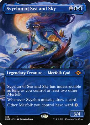 Svyelun of Sea and Sky (Borderless) card from Modern Horizons 2