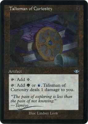 Talisman of Curiosity (Retro Frame) (Foil Etched) card from Modern Horizons