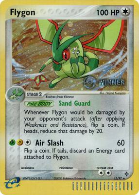 Flygon - 15/97 (Pokemon League) [Winner] card from League & Championship Cards