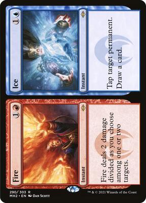 Fire // Ice card from Modern Horizons 2