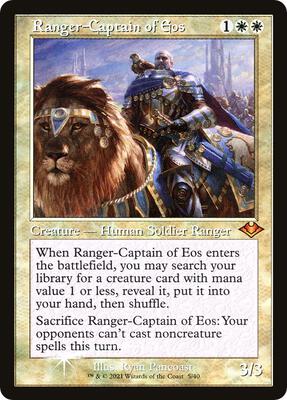 Ranger-Captain of Eos (Retro Frame) card from Modern Horizons
