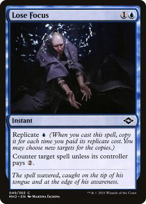 Lose Focus card from Modern Horizons 2