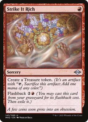 Strike It Rich card from Modern Horizons 2