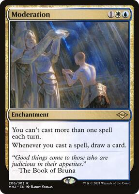 Moderation card from Modern Horizons 2