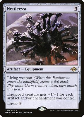 Nettlecyst card from Modern Horizons 2