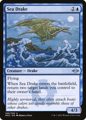 Sea Drake card from Modern Horizons 2