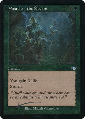 Weather the Storm (Retro Frame) (Foil Etched) card from Modern Horizons