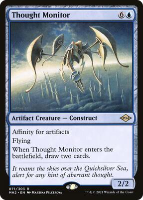 Thought Monitor card from Modern Horizons 2