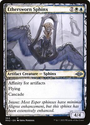 Ethersworn Sphinx (Showcase) card from Modern Horizons 2