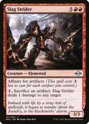 Slag Strider card from Modern Horizons 2