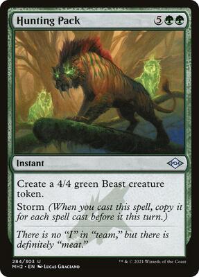 Hunting Pack card from Modern Horizons 2