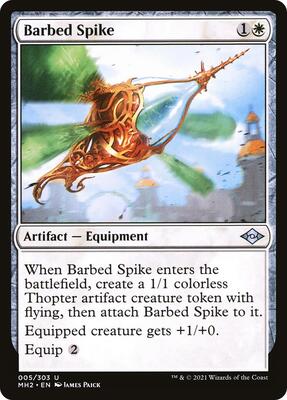 Barbed Spike card from Modern Horizons 2