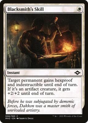 Blacksmith's Skill card from Modern Horizons 2