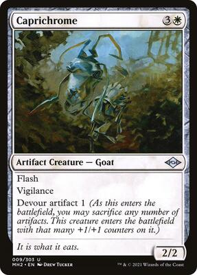 Caprichrome card from Modern Horizons 2