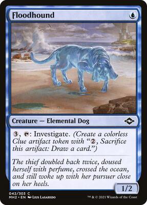 Floodhound card from Modern Horizons 2