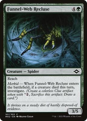 Funnel-Web Recluse card from Modern Horizons 2