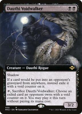 Dauthi Voidwalker (Extended Art) card from Modern Horizons 2