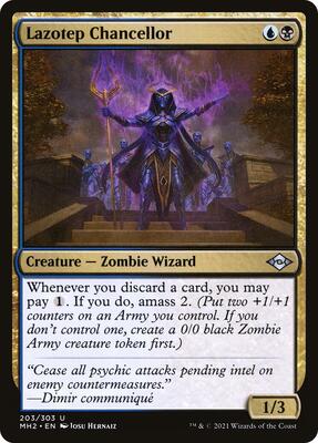 Lazotep Chancellor card from Modern Horizons 2