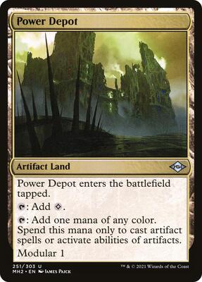Power Depot card from Modern Horizons 2