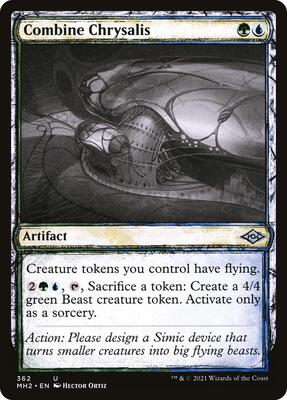 Combine Chrysalis (Showcase) card from Modern Horizons 2